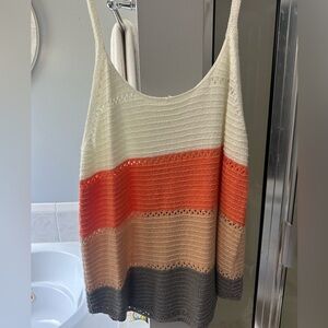 Boutique sweater tank
